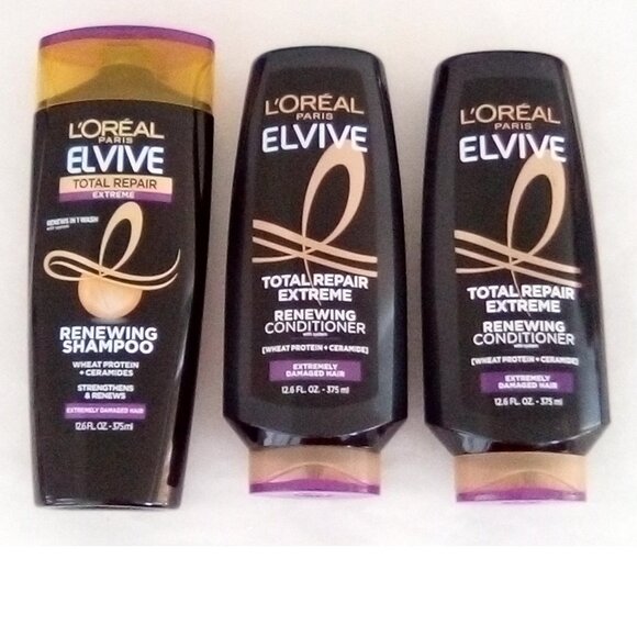 L'Oreal Elvive Total Repair Extreme Renewing Shampoo & Conditioner - Picture 1 of 1